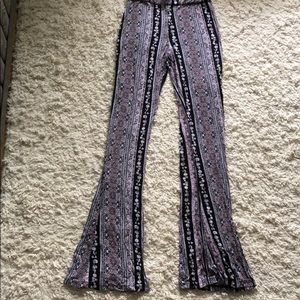 High Waist Knit Pants